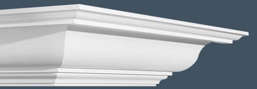 Как клеить широкий потолочный плинтус