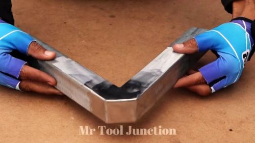 Как согнуть профильную трубу 100х100. Изгиб профильной трубы под 45 градусов