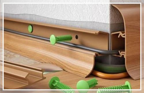 Как установить напольный плинтус своими руками. Установка деревянных плинтусов своими руками 14