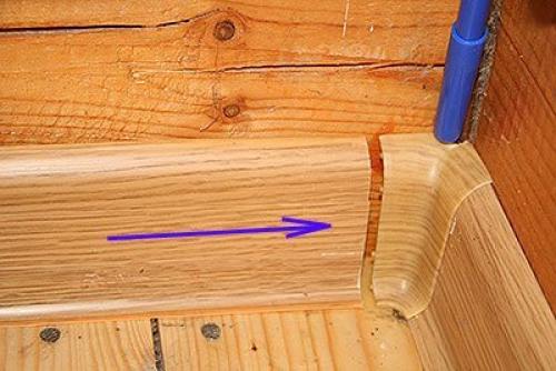 Как сделать внешний угол плинтуса на полу. Вопросы и ответы