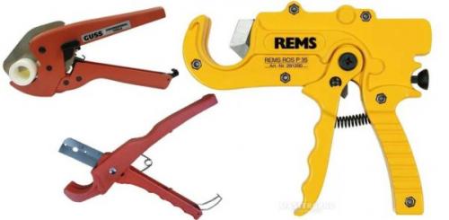 Как ровно отрезать полипропиленовую трубу. Механические, с ручным «приводом»