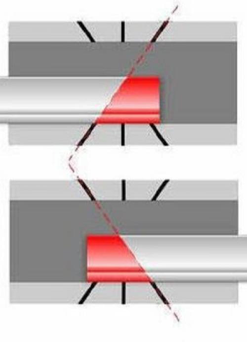 Как сделать внешний угол потолочного плинтуса. Потолочный плинтус –, как сделать угол?