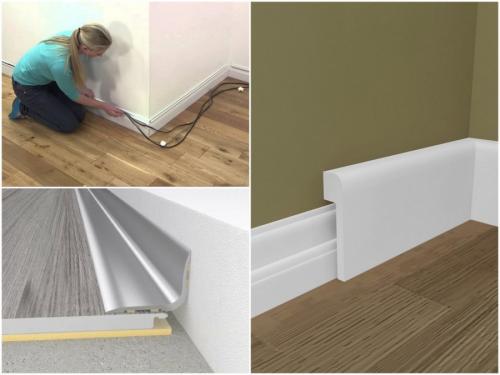 Монтаж плинтуса под дверью. Как состыковать наличник с плинтусом? 11 Монтаж плинтуса под дверью. Как состыковать наличник с плинтусом? 11