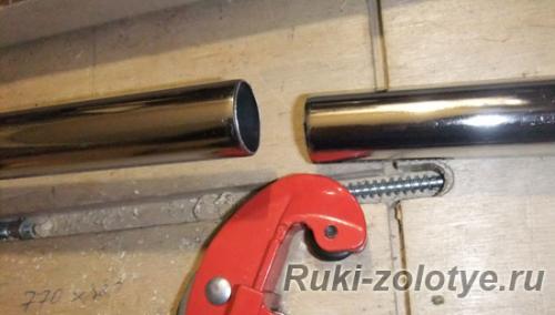 Как ровно отрезать трубу используя подручный инструмент. Оборудование промышленного назначения 14