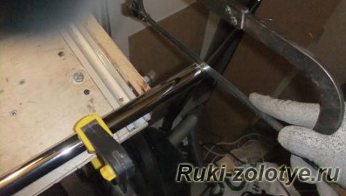 Как ровно отрезать трубу используя подручный инструмент. Оборудование промышленного назначения 10