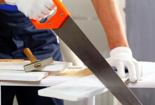 Как отрезать угол 45 градусов. Как отрезать под 45 градусов