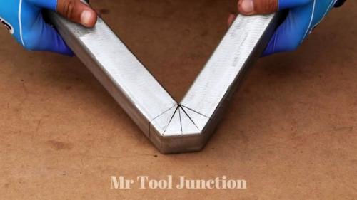 Как согнуть профильную трубу под 135 градусов. Изгиб профильной трубы под 45 градусов