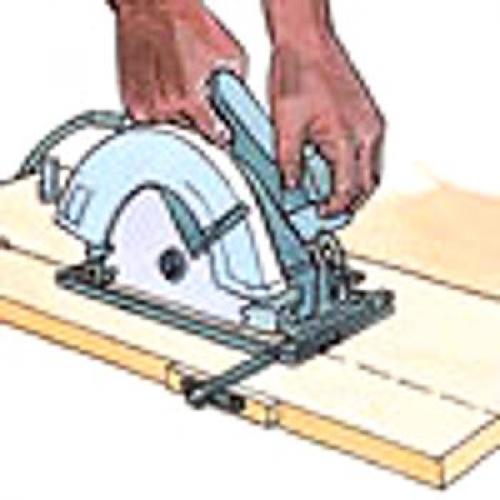 Как пилить доски циркулярной пилой. Пилим ручной циркуляркой