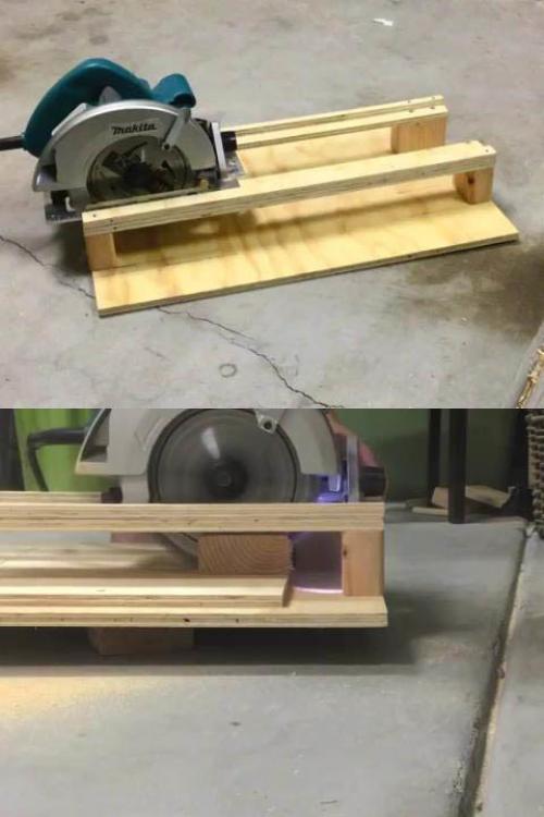 Учимся ровно резать ручной циркулярной пилой.. Как ровно пилить циркулярной пилой