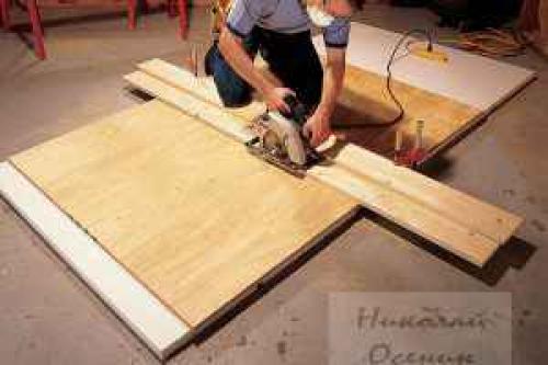 Как резать фанеру под углом. Как резать фанеру циркулярной пилой