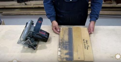 Приспособы для ручной циркулярки. Приспособления для ручной дисковой пилы своими руками