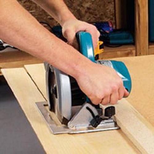 Как ровно пилить циркулярной пилой. Пилим ручной циркуляркой