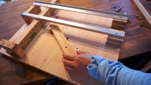 Ограничитель для циркулярной пилы. Процесс изготовления приспособления для дисковой пилы