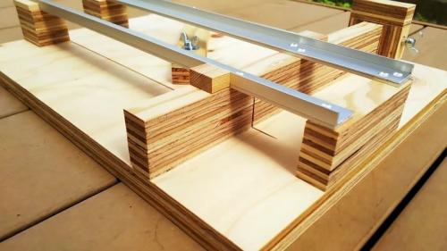 Ограничитель для циркулярной пилы. Процесс изготовления приспособления для дисковой пилы