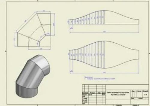 Как сделать колено из трубы. Как сделать колено из жести своими руками