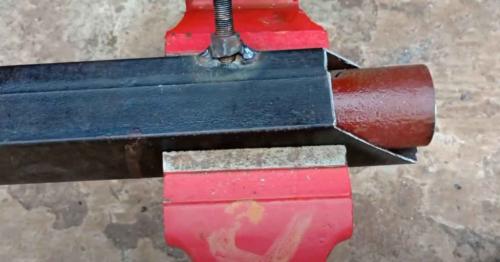 Как отрезать трубу под 45 градусов. Простой способ, как отрезать круглую трубу под 45 градусов