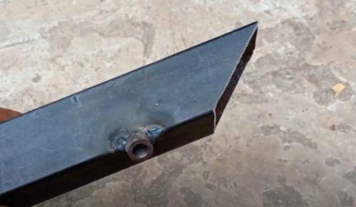 Как отрезать трубу под 45 градусов. Простой способ, как отрезать круглую трубу под 45 градусов