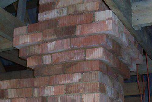 Дымовая труба из кирпича. Возведение надсадной трубы