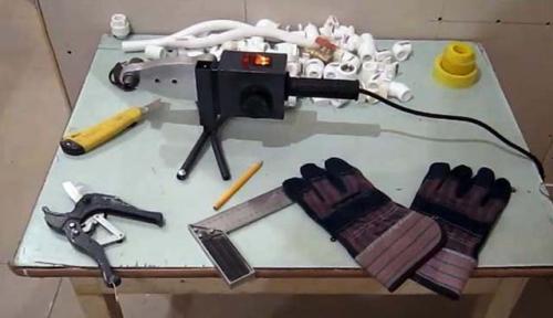 Сварка для полипропиленовых труб. Паяльник для полипропилена и другие инструменты