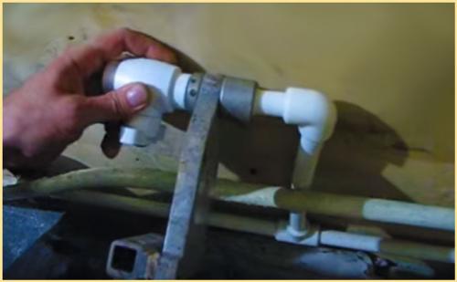 Сварка полипропиленовых труб в труднодоступных местах. Выбор паяльника