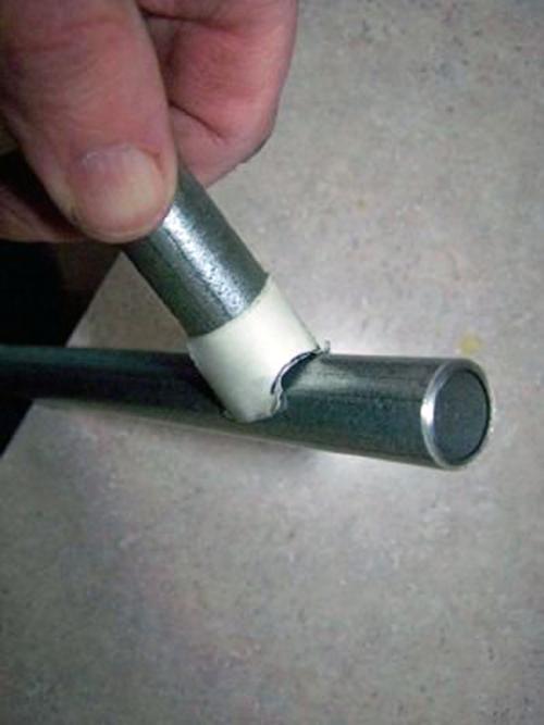 Как сделать шаблон для сварки труб. Простой шаблон для резки профильной трубы 10 Как сделать шаблон для сварки труб. Простой шаблон для резки профильной трубы 10