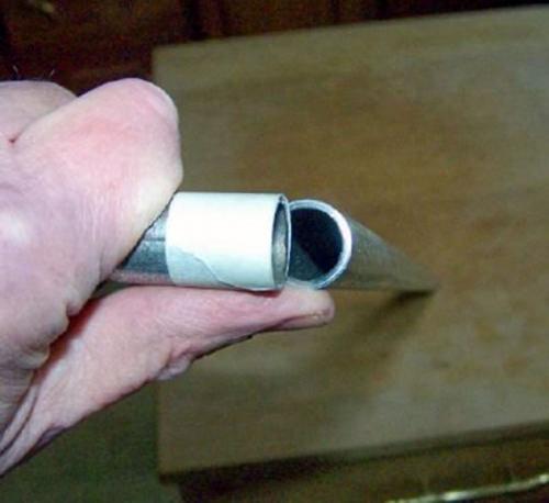 Как сделать шаблон для сварки труб. Простой шаблон для резки профильной трубы 08 Как сделать шаблон для сварки труб. Простой шаблон для резки профильной трубы 08