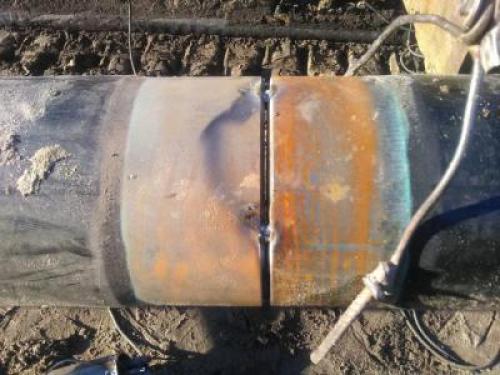 Сварка 159 трубы на просвет. #1 mostmarkov