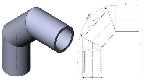 Отвод трубы 90 градусов своими руками. Как сделать отвод 90 градусов из трубы