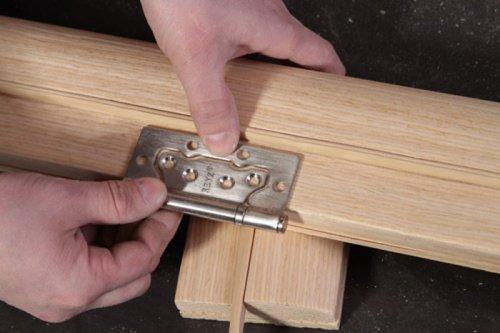 Как ровно отрезать дверную коробку под 45 градусов. Как собрать дверную коробку?