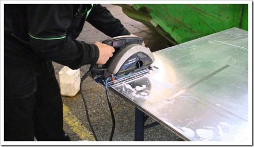 Чем резать алюминий дома. Чем резать алюминий листовой?