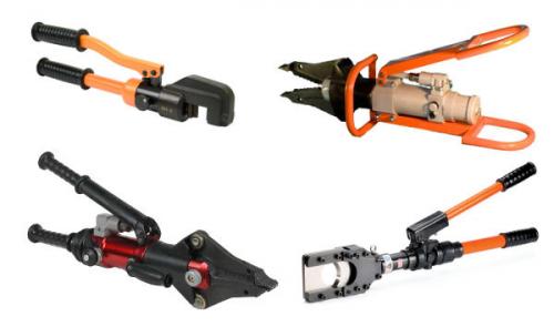 Гидравлические ножницы для резки арматуры. Ручные гидравлические ножницы