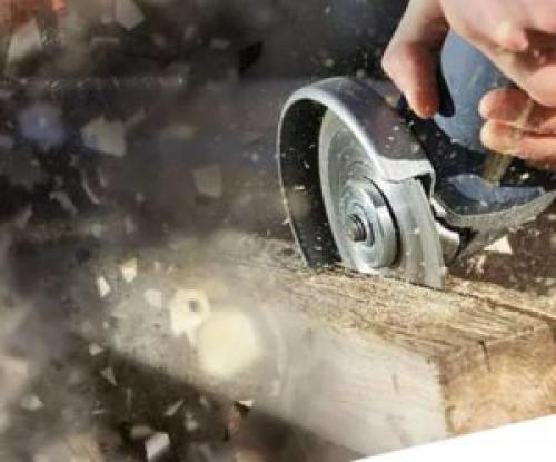 Можно ли распилить ДСП диском по металлу болгаркой. Как ровно отрезать ДСП болгаркой? 01