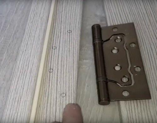 Как установить дверную коробку без порога. Сборка коробки двери.