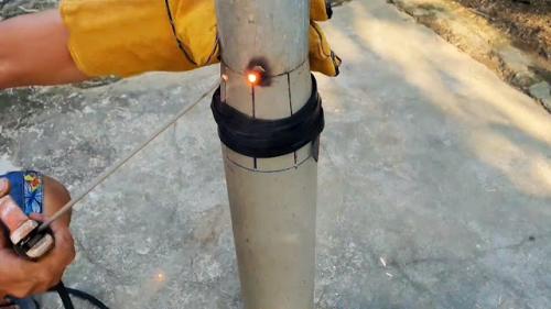 Как сделать переход трубы с большего на меньший диаметр. Как сварить трубы разного диаметра — лепестковый переход