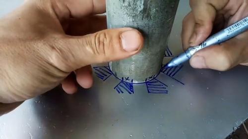 Сварка труб разного диаметра. Процесс соединения двух металлических труб разного диаметра в отсутствии фитингов