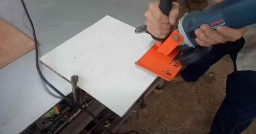 Приспособление для заусовки плитки своими руками. 4 способа, как снять фаску на керамической плитке