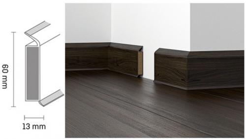 Плинтус напольный размеры ширина. Стандартные размеры пластикового плинтуса