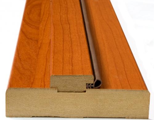 Запил дверной коробки под 90 градусов. Сборка дверной коробки