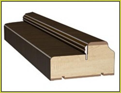 Запил дверной коробки под 90 градусов. Сборка дверной коробки