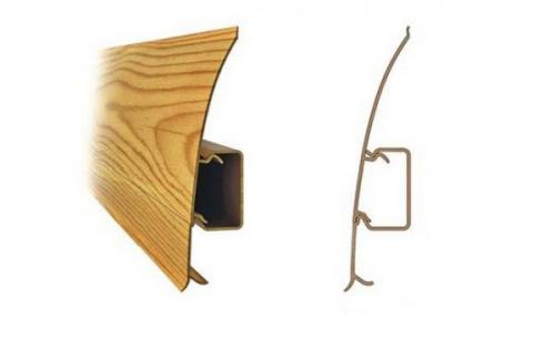 Жидкий плинтус. Особенности гибкого плинтуса