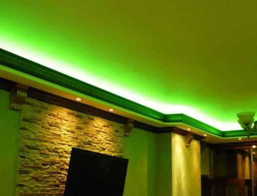 ТОП-5 лучших идей для замены потолочного плинтуса. ТОП-5 аналогов потолочного плинтуса 14