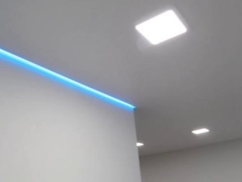 Теневые швы вместо плинтуса. Теневой профиль и скрытый плинтус — особенности 06