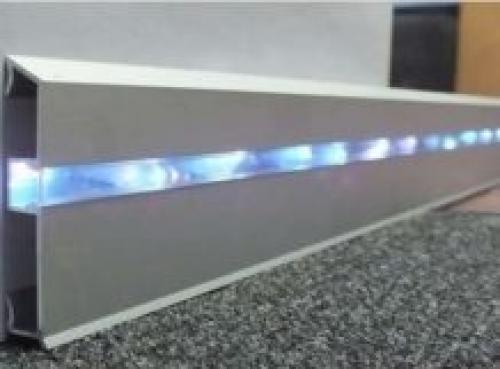 Лента вместо плинтуса. Виды плинтусов