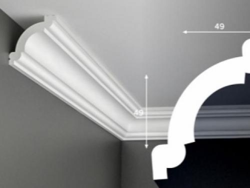 Чем заменить плинтус потолочный. Разновидности декоративного каната 28