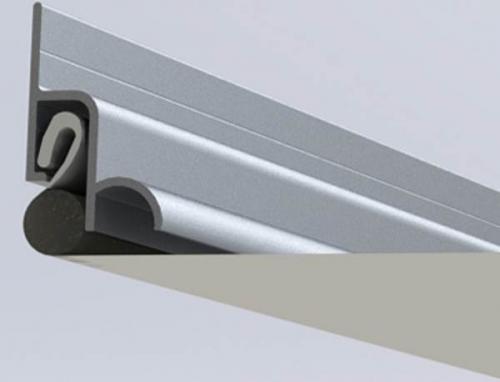 Бесщелевой натяжной потолок. Устройство бесщелевого натяжного потолка