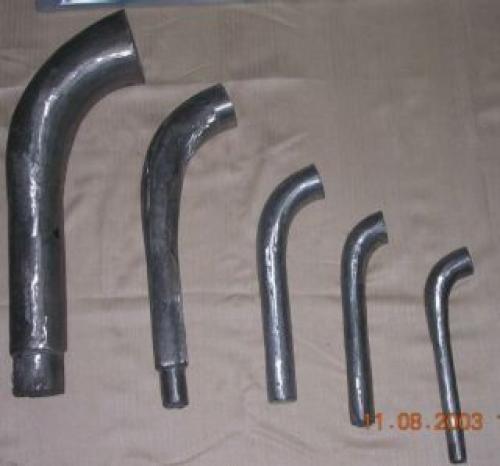 Изготовление отводов из оцинкованной стали своими руками. Секторные сварные отводы. Изготовление отводов из рыбок. 08