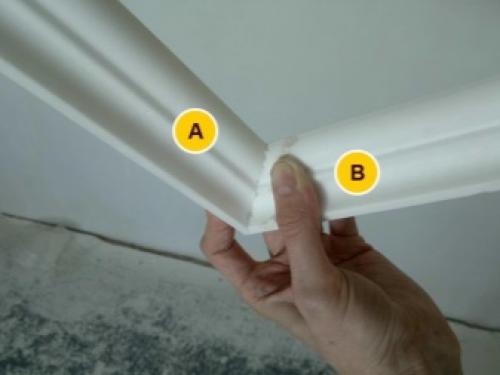 Как правильно порезать багет на углах. Как сделать правильный угол 04 Как правильно порезать багет на углах. Как сделать правильный угол 04