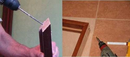 Сборка дверной коробки по.  Собираем коробку и подгоняем по высоте