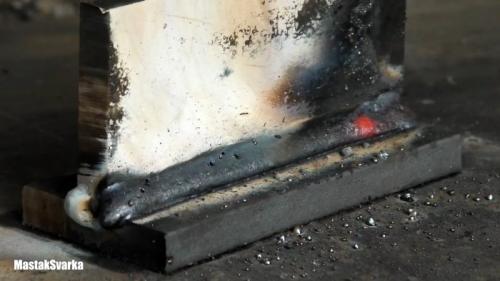 Сварка инвертором полярность. Пример сварки двух заготовок прямой и обратной полярностью