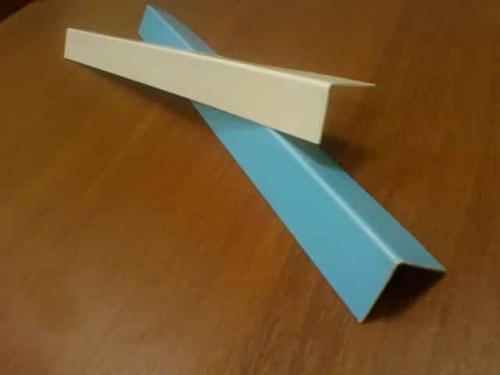 Как отрезать пластиковый уголок под 45 градусов. Описание элемента